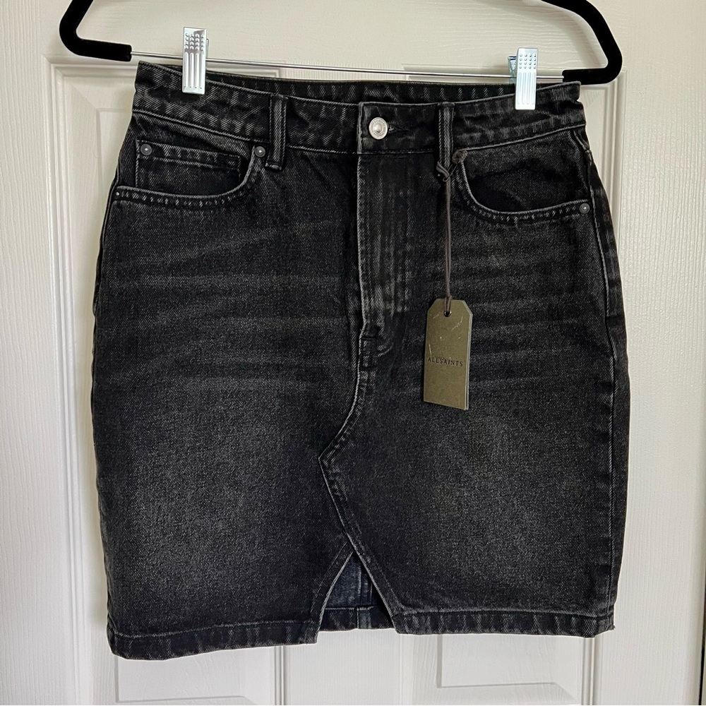 All Saints NWT Trudy Denim Skirt - Size 6